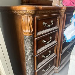 Rare Wood Dresser - Vintage 