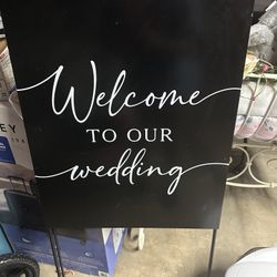 Wedding Easel And Decor Hobby Lobby