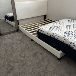 Full Bed 57x78. 10” High 39” Headboard Height