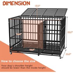 Lemberi Dog Crate  