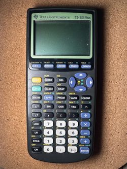 Texas Instruments Ti 83 Plus Graphing Calculator (Not Tested)