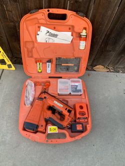 Paslode finish nailer