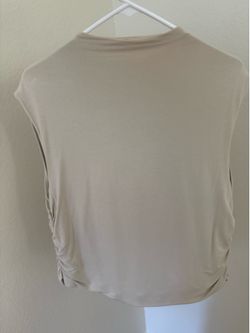 Women’s Top Size XL beige color New Never Used