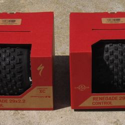 Unopened pair of Specialized Renegade Control 29x2.2 tires