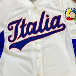 Italy Italia Authentic Majestic World Baseball Classic 2000 2006 Jersey 🔥🔥🔥🔥💯