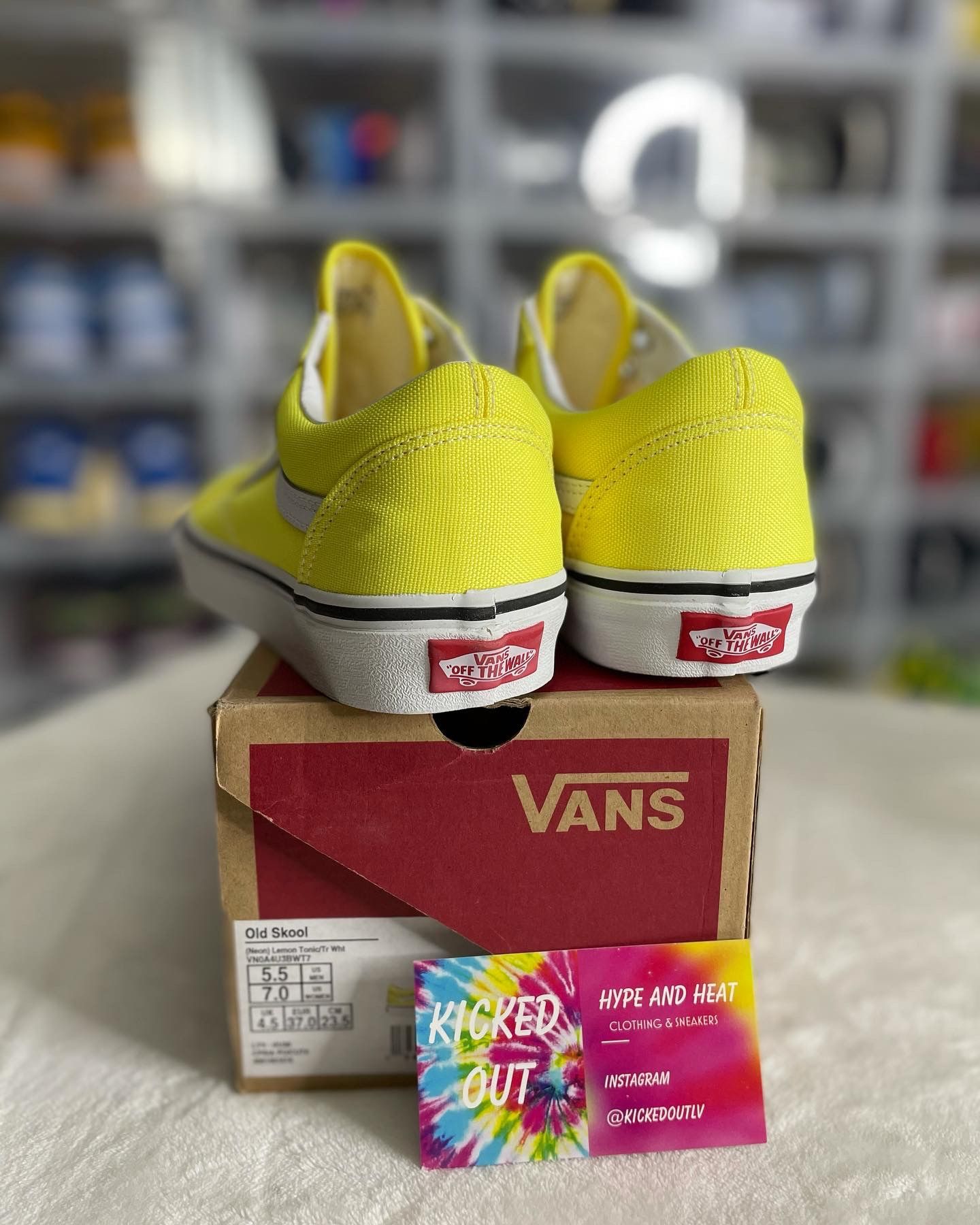 NEW* Vans Old School Classic “Yellow” Size Men