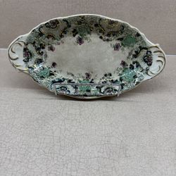 Vintage Lady Smith Imperial Semi China oval Serving Plate