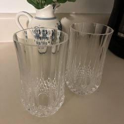 Longchamp Crystal Highball Glasses
