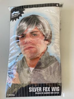 Silver Fox Wig/ Costume