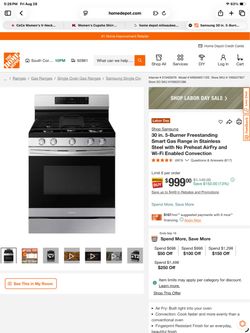Stove range