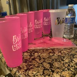 Tumblers for shower Bride
