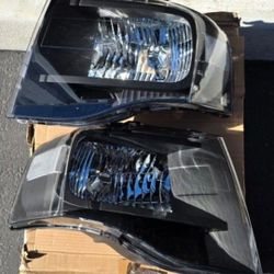 07-14 Ford Expedition Headlights Luces Micas Calaveras Faros Faroles Focos Headlamps