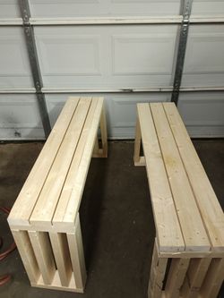 Benches 2 Big Benches solid wood