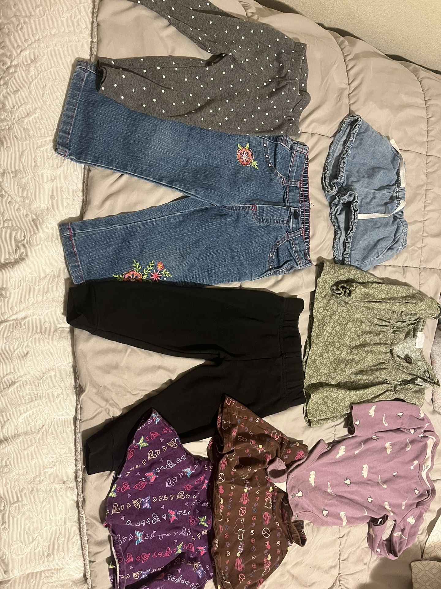 12 Month Baby Girl Clothes Bundle