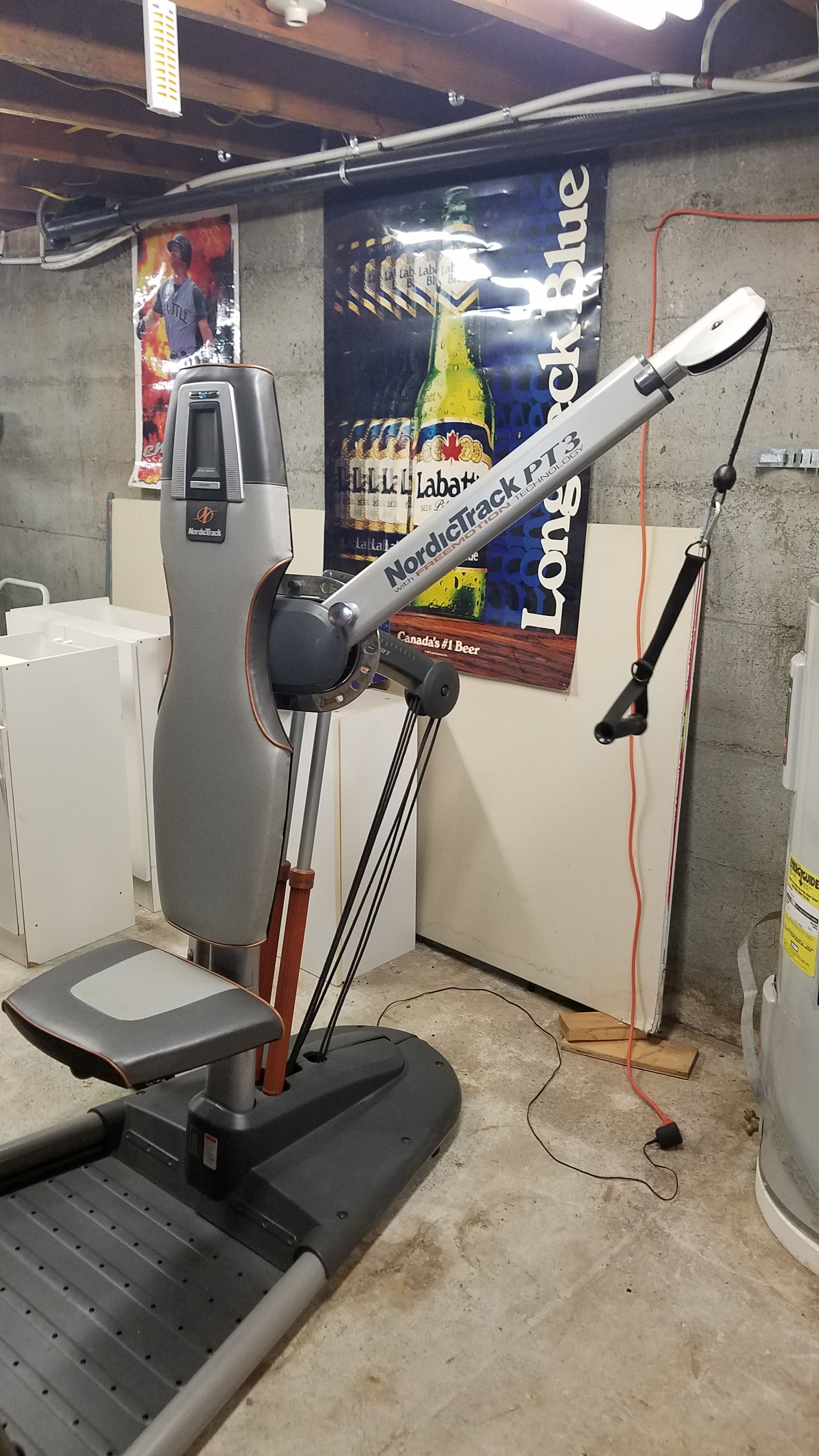 NordicTrack PT 3 Total Gym with freemotion tech & built-in electronic personal trainer. Weight machine Gym machine Weight set bowflex