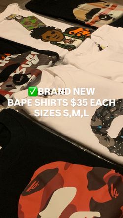 BAPE T-SHIRTS