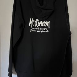 Mens XL MC Kinnon Shapes & Designs Surfboards Sweatshirt