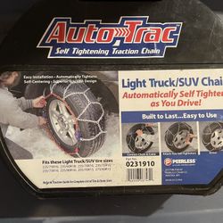 New Auto Trac light Truck/ SUV Chains