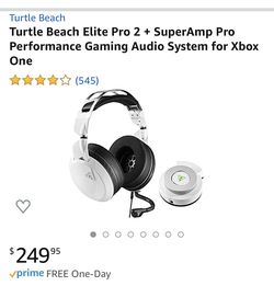 Turtle beach elite pro 2 like new