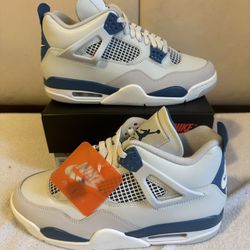 SIZE 10 ‘Military Blue” Jordan 4 BRAND NEW 