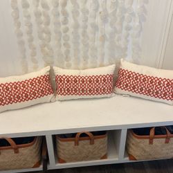 Set Of 3  Pillows Decoration 