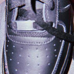 Black Nike Airforces Brand New Only Wearn Once