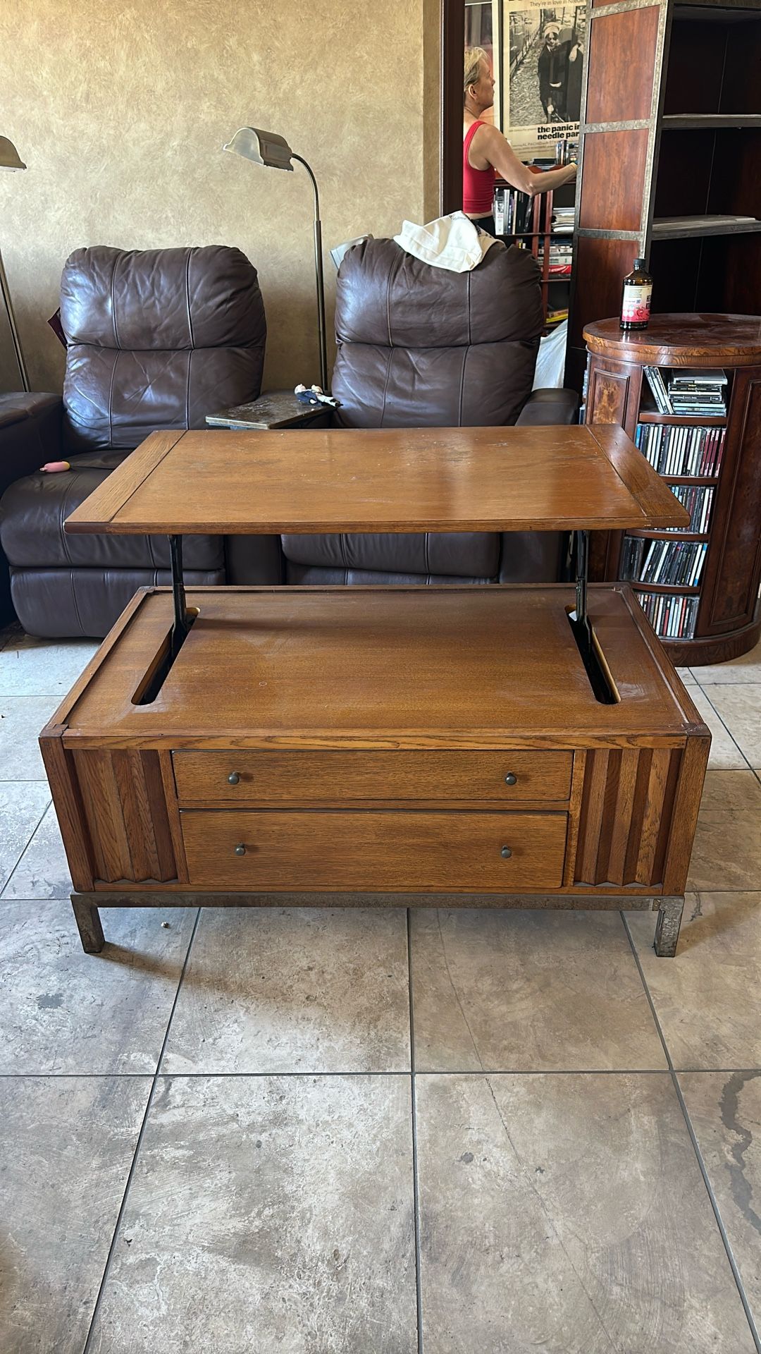 Oak Multipurpose Coffee Table