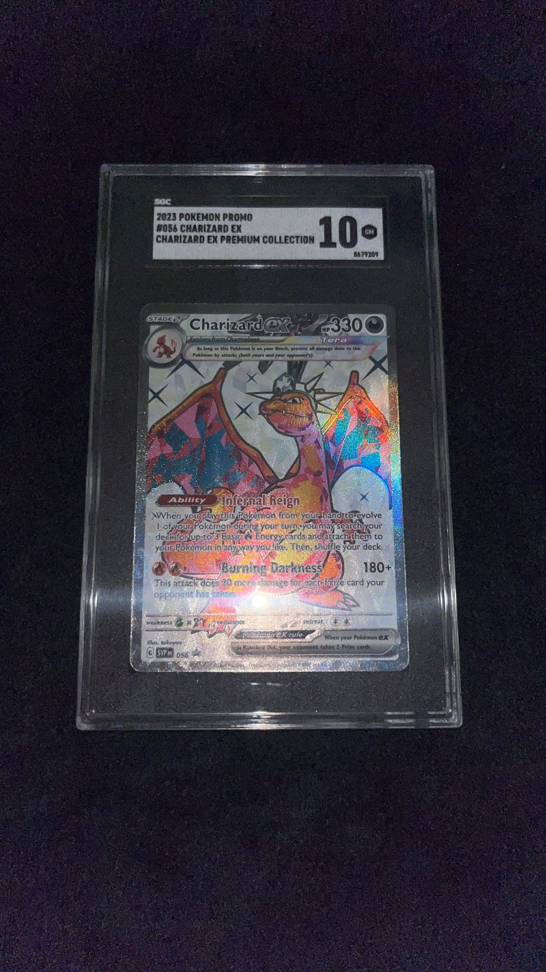 Pokémon Charizard Black Star Promo