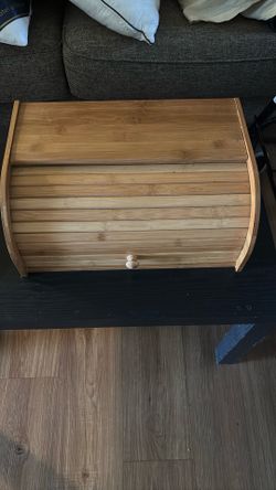 Oak Breadbox 