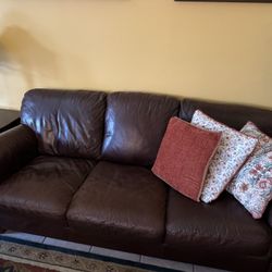 Leather Couch