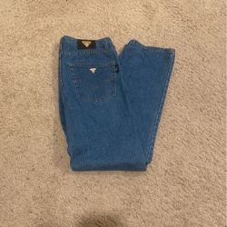 versace men baggy jeans 