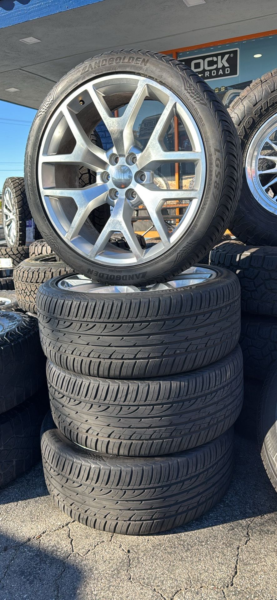 WHEELS 24x10 CHEVY TAHOE YUKON DENALI GMC