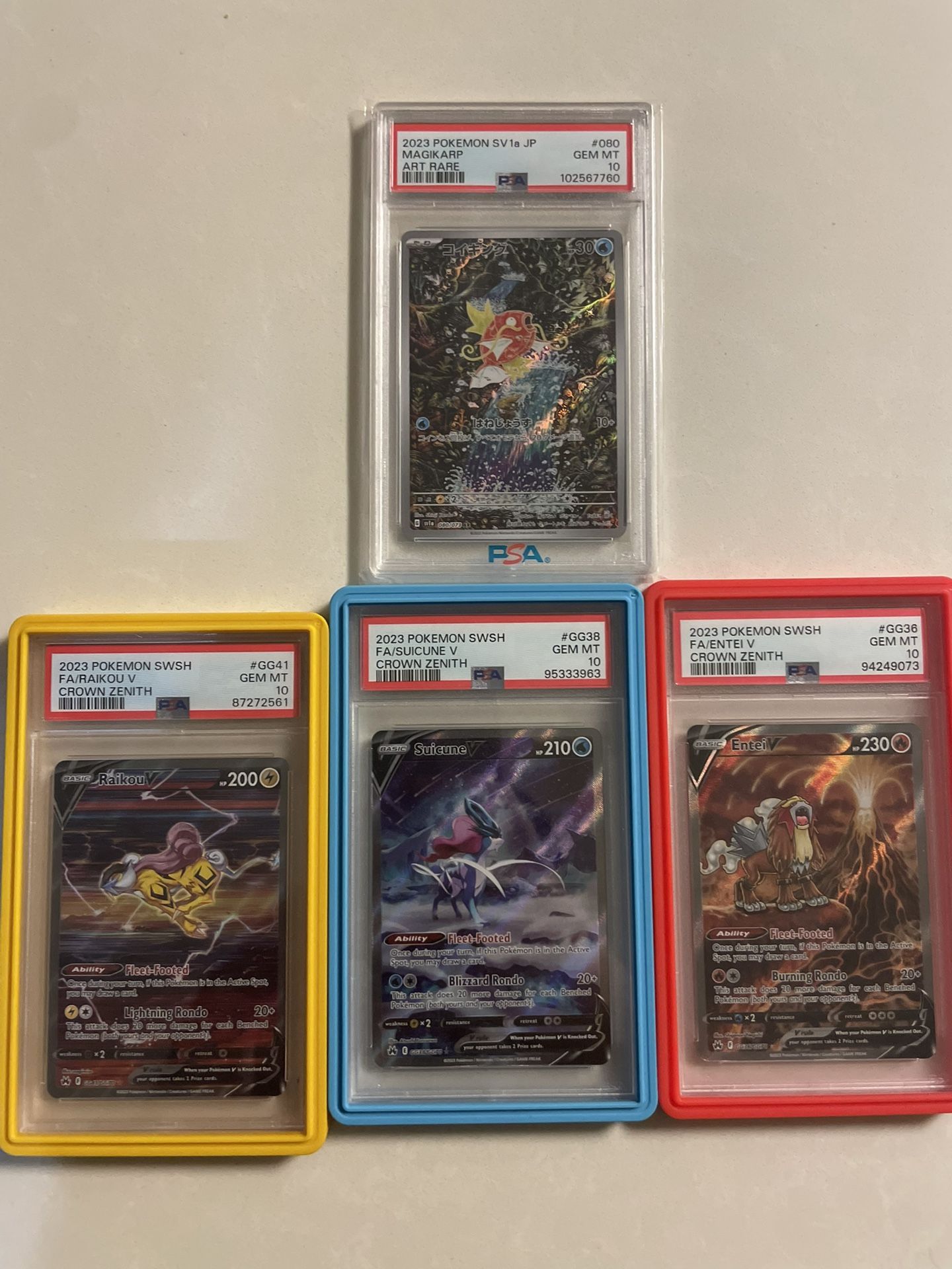Pokémon Cards PSA 10