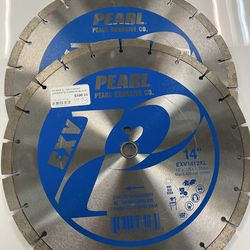 Pearl concrete and masonry blade 14”