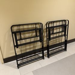 TwinXL-Size Steel Folding Metal Platform Bed Frame