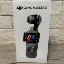 DJI Osmo pocket 3 4k handheld camera with rotatable touchscreen 