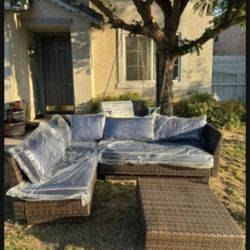 Beautiful High Quality Patio Furniture Set Brand New Patio Outdoor Furniture Costco Quality Sunbrella Quality Extra Thick Cushions Brand New