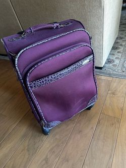 Samsonite Purple Carry-On Suitcase