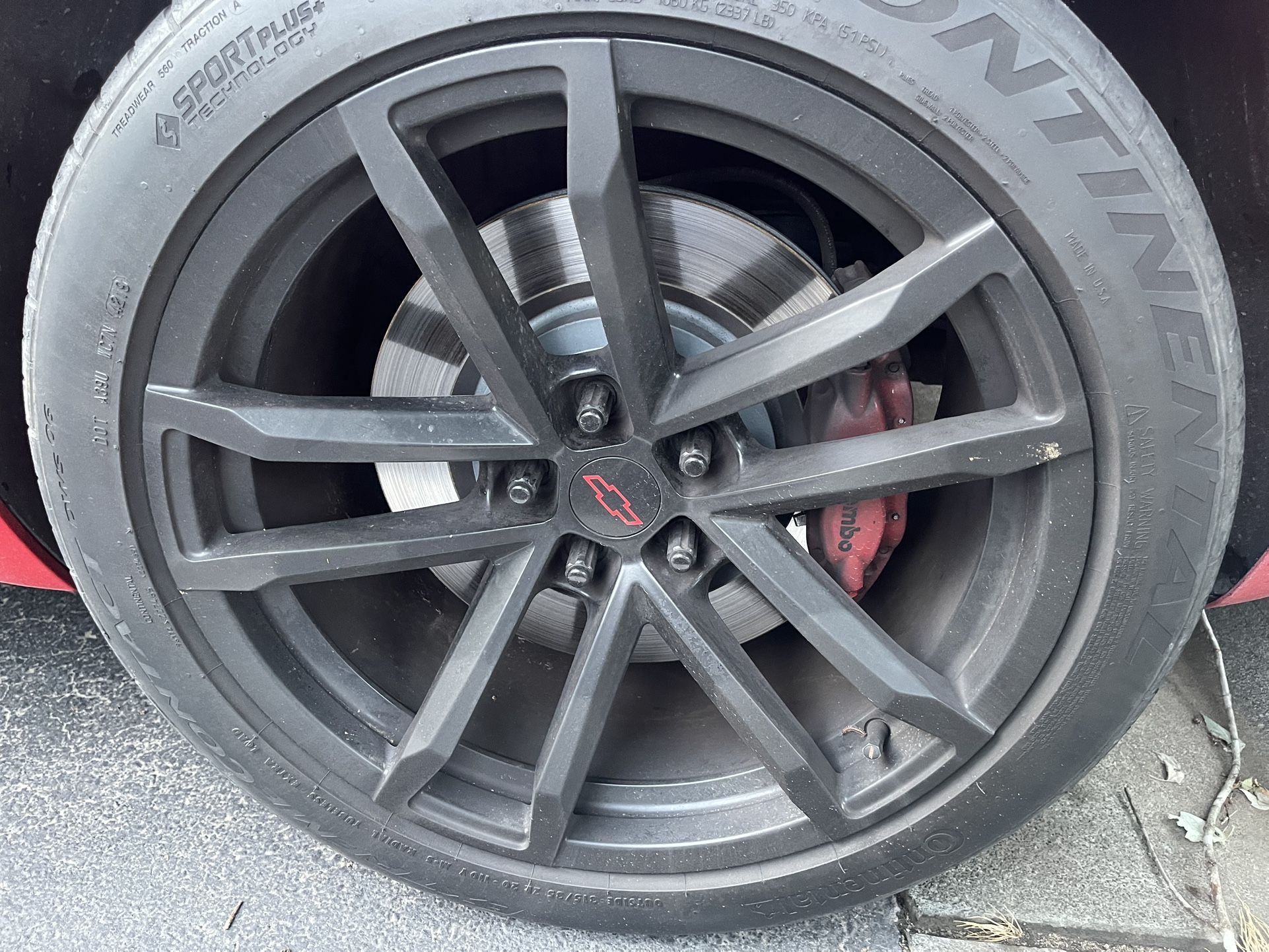 2010 Camaro SS Wheels (No Tires)