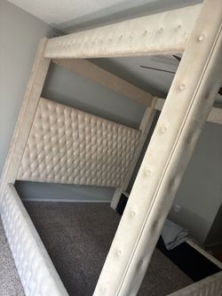 King size canopy bed frame