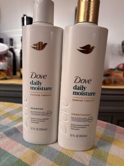 Dove Daily Moisture Damage Therapy Shampoo & Conditioner Set (4 each