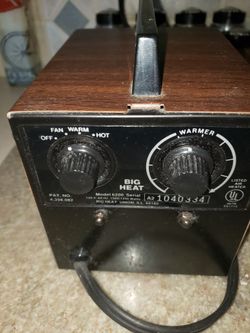Big Heat Model 6200 Portable Heater Top Rated for Sale in Portland, OR -  OfferUp