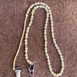 Vintage Pearl Eyeglasses Chain Holder