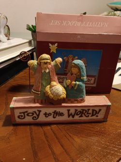 Nativity Block Set