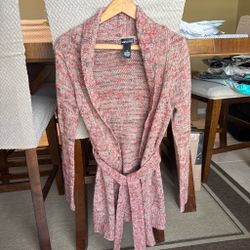 Wet Seal Knit Wrap Cardigan Size Medium