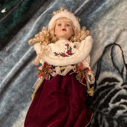 Faith Victorian Garden BK 2000 Holiday Limited #3 Porcelain Doll 