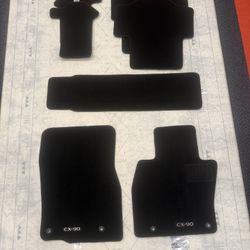 Mazda CX90 (7) Row Floor Mats