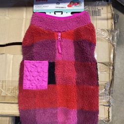 Dog Fleece Jacket Size M