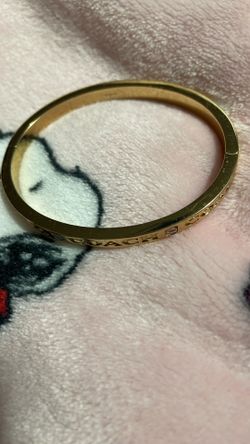 Gold Coach Bangle
