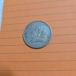 UN PESO  MEXICANO 1978